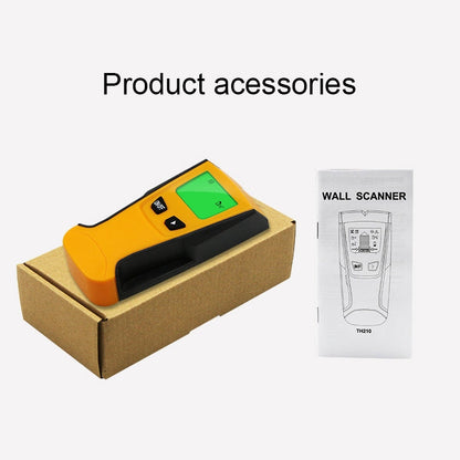 TH210 3 in 1 Wall Metal Detector for Voltage and Cable with Metal Detection Function, TH210