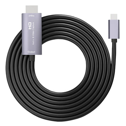 Z36A HDMI Male to USB-C / Type-C Male HD Video Capture Card, Cable Length: 2m, HDIMI to Type-C