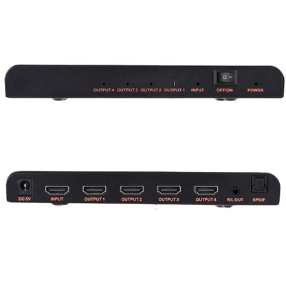 CY-042 1X4 HDMI 2.0 4K/60Hz Splitter, EU Plug, 1X4