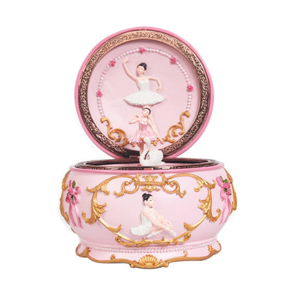 Ballet Girl Rotating Dancing Music Box Creative Birthday Gift, Music: Spirited Away, Spirited Away