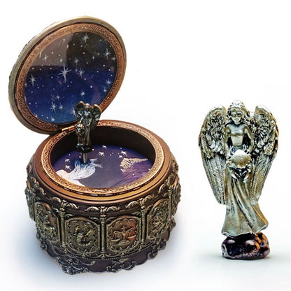 Constellation Luminous Resin Music Box Creative Birthday Gift (Taurus), HDR0230A, HDR0230B, HDR0230C, HDR0230D, HDR0230E, HDR0230F, HDR0230G, HDR0230H, HDR0230I, HDR0230J, HDR0230K, HDR0230L