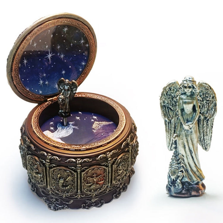 Constellation Luminous Resin Music Box Creative Birthday Gift (Taurus), HDR0230A, HDR0230B, HDR0230C, HDR0230D, HDR0230E, HDR0230F, HDR0230G, HDR0230H, HDR0230I, HDR0230J, HDR0230K, HDR0230L