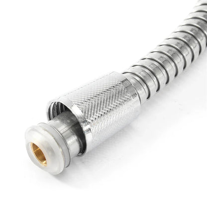 High Quality Grey 1.5m/ 2m /3m G1/2 Inch Flexible Shower Hose Stainless Steel Chrome Bathroom Water Head Shower Extension Pipe