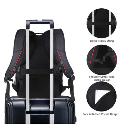 HAWEEL Foldable Removable Outdoor Portable Dual Shoulders Laptop Backpack