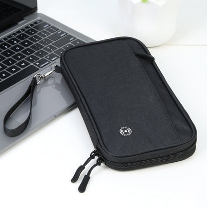 HAWEEL Clutch Bag Passport Wallet Document Organizer Credit Cards Case Bag, Clutch Bag