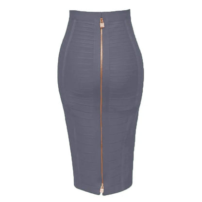 Elegant Sheath Skirt for Women – High Waist, Slim Fit, Office & Evening Wear