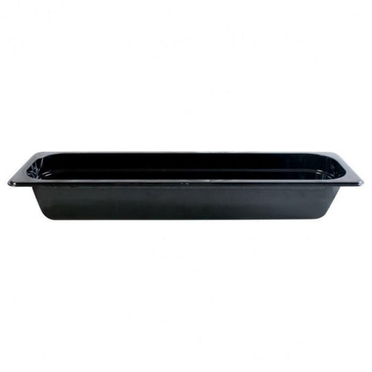 GN 2/4 Polycarbonate Gastronorm 65mm Black
