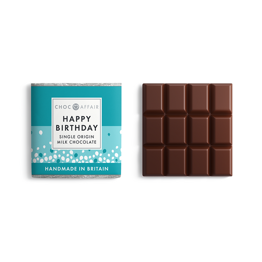 "Happy Birthday" Chocolate Bar 30g Milk Chocolate