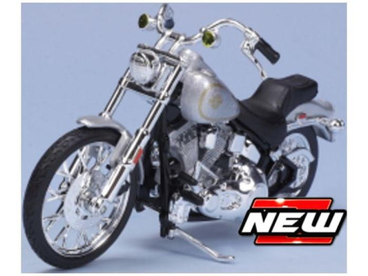 Harley-Davidson FXST Softail 1984 Silver 1:18 Scale Maisto Diecast Model