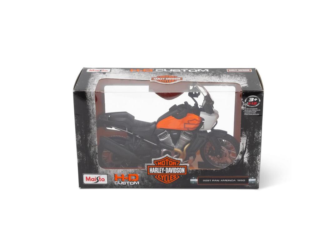 Harley-Davidson Pan America 2021 Orange 1:12 Scale Maisto Diecast Model