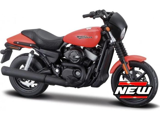 Harley-Davidson Street 750 2015 Red/Black 1:18 Scale Maisto Diecast Model
