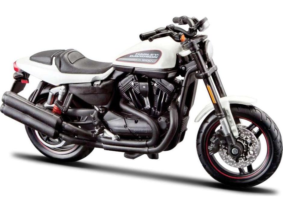 Harley-Davidson XR 1200X 2011 White 1:18 Scale Maisto Diecast Model