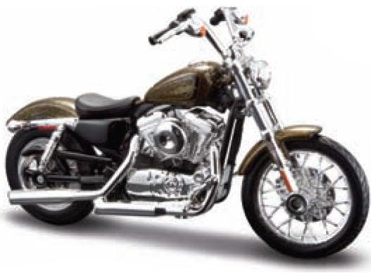 Harley-Davidson Xl 1200V Seventy-Two 2013 Brown 1:18 Scale Maisto Diecast Model