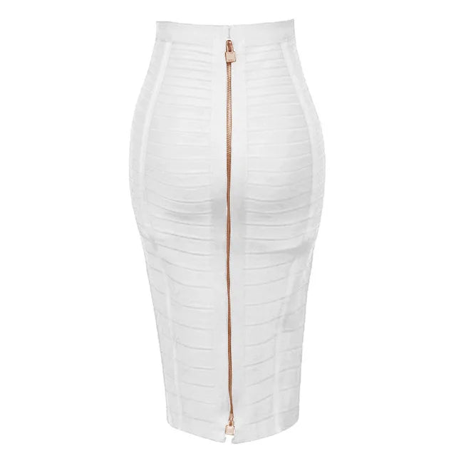 Elegant Sheath Skirt for Women – High Waist, Slim Fit, Office & Evening Wear