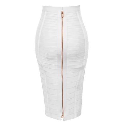 Elegant Sheath Skirt for Women – High Waist, Slim Fit, Office & Evening Wear