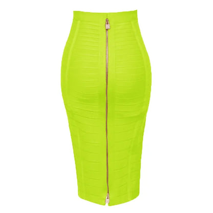 Elegant Sheath Skirt for Women – High Waist, Slim Fit, Office & Evening Wear