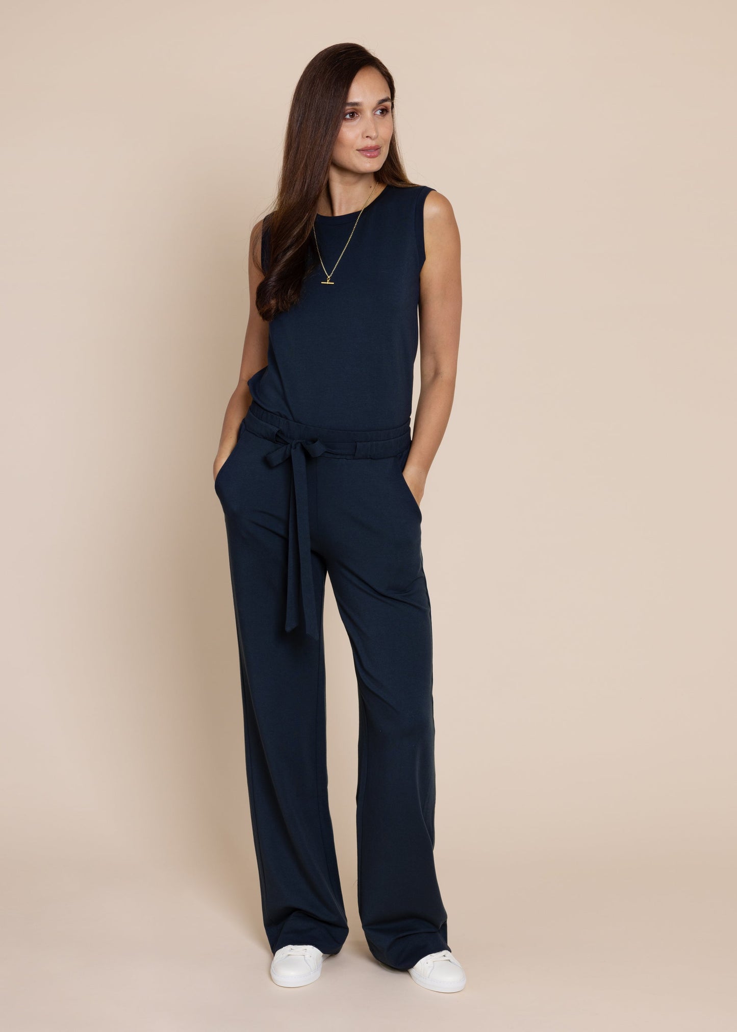 HERO sleeveless top, navy