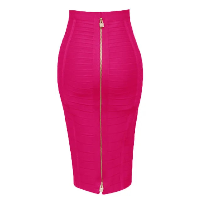 Elegant Sheath Skirt for Women – High Waist, Slim Fit, Office & Evening Wear