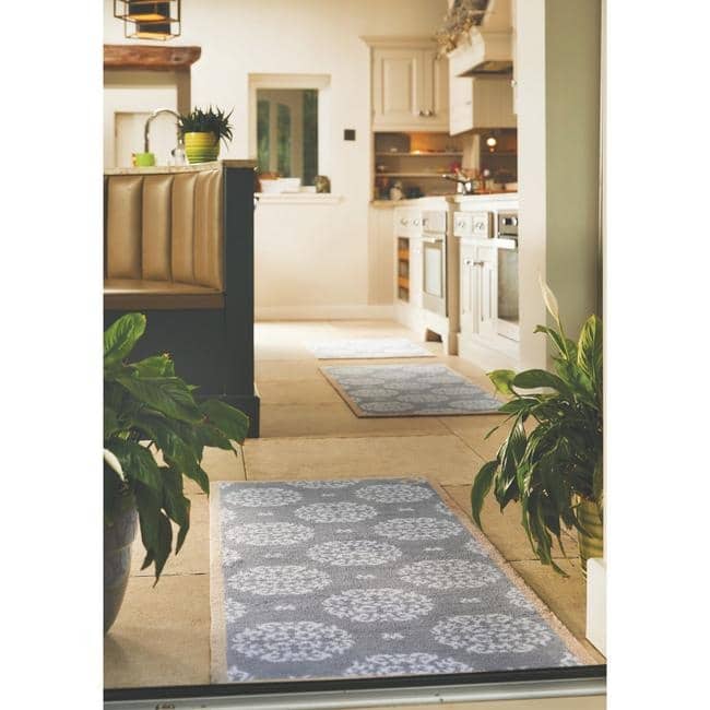 Eco Washable Floral Mats – Geometric