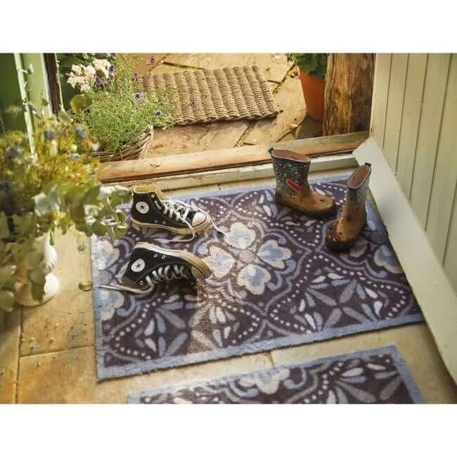 Eco Washable Floral Mats – Geometric