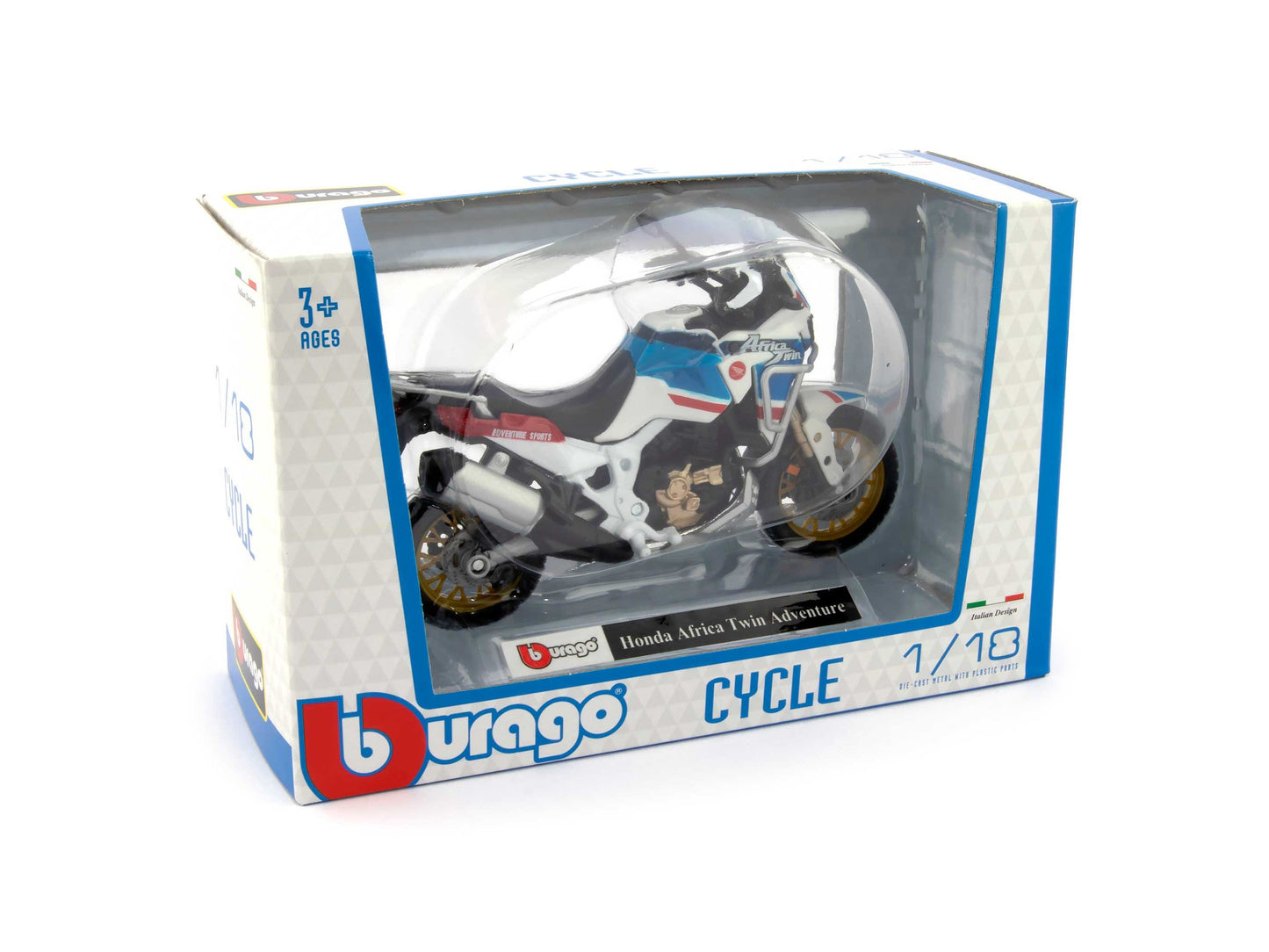Honda CRF1000L Africa Twin Adventure Sports 2019 - 1:18 Scale Motorbike Model