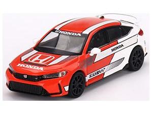 Honda Civic Type R 2023 #1 Pace Car (LHD) 1:64 Scale MINI GT Diecast Model