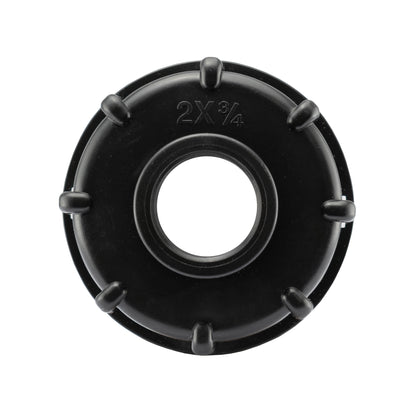 IBC 2 S60X6 Cap with 25mm MDPE Valve MDPE Pipe Connector Drip Irrigation Fitting