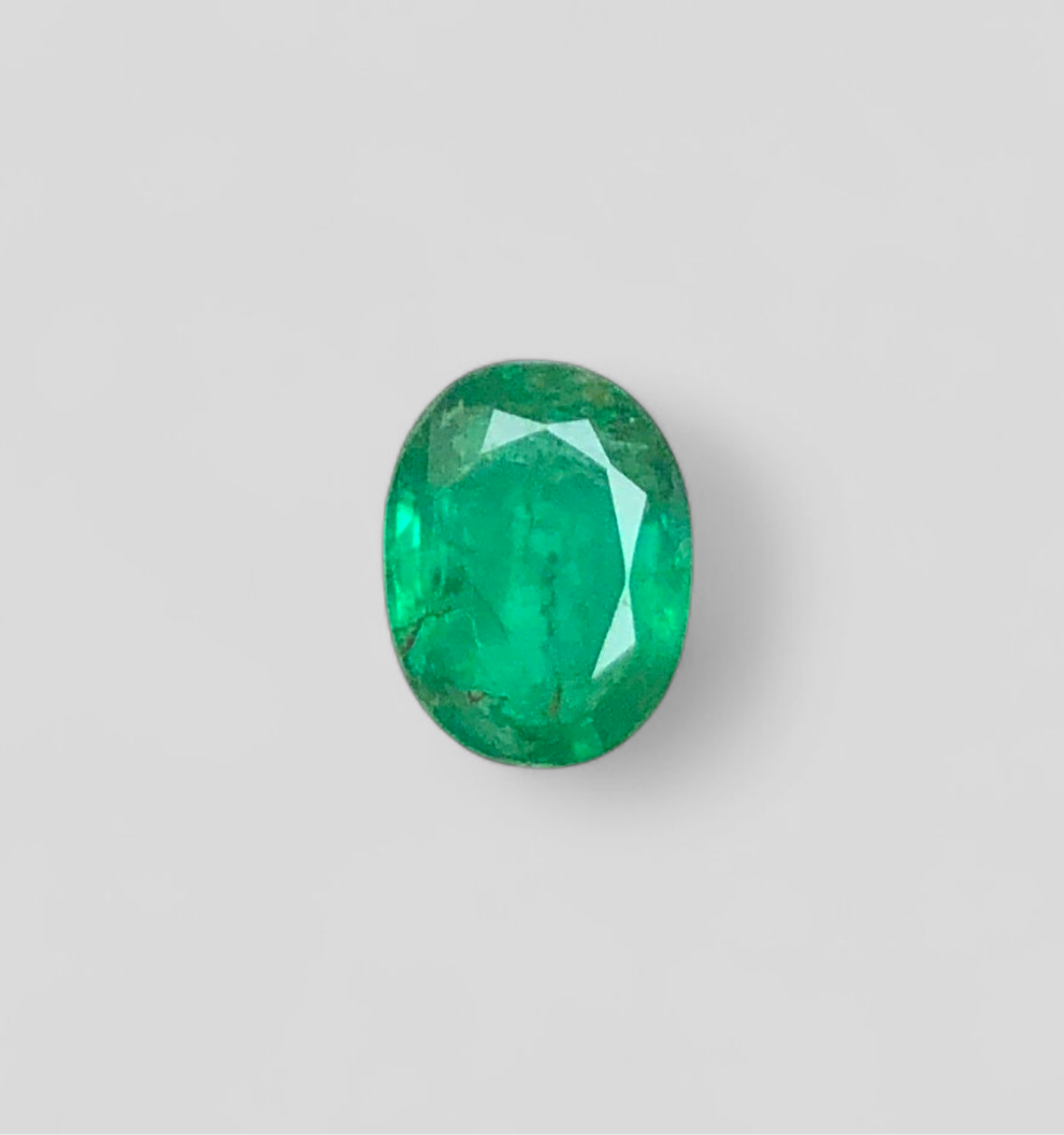 1.15Ct Emerald for sale - Budh Ratna - Zamurd - Pachu Stone, Markat Mani Stone - 8x6mm