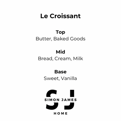 Le Croissant Candle - Handmade Soy Wax - The Ultimate Croissant Candle