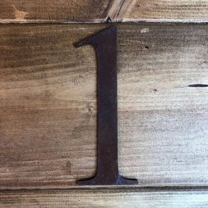 Classic Rusty Metal Letters 5" And 12" A-Z 0-9 Rustic Signs For The Home And Garden