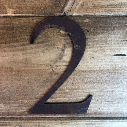 Classic Rusty Metal Letters 5" And 12" A-Z 0-9 Rustic Signs For The Home And Garden