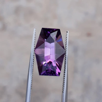 10.3ct Amethyst Fancy Cut from Brazil - February Birthstone -16.5x11x9.8m
