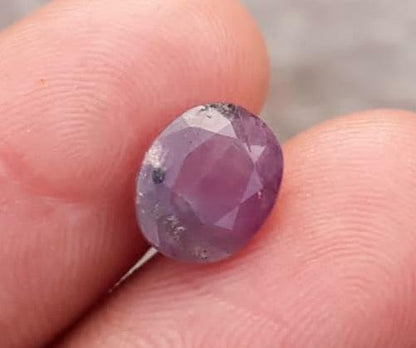 Kashmiri Yaqoot 3.1Ct - 9.1 x 7.6mm