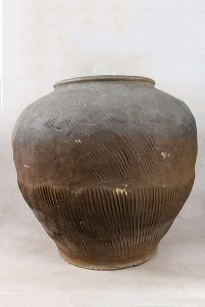 Vintage Dark Brown Pot XL - Nº 2