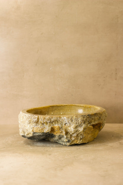 Raw Edge Onyx Wash Basin - No 1