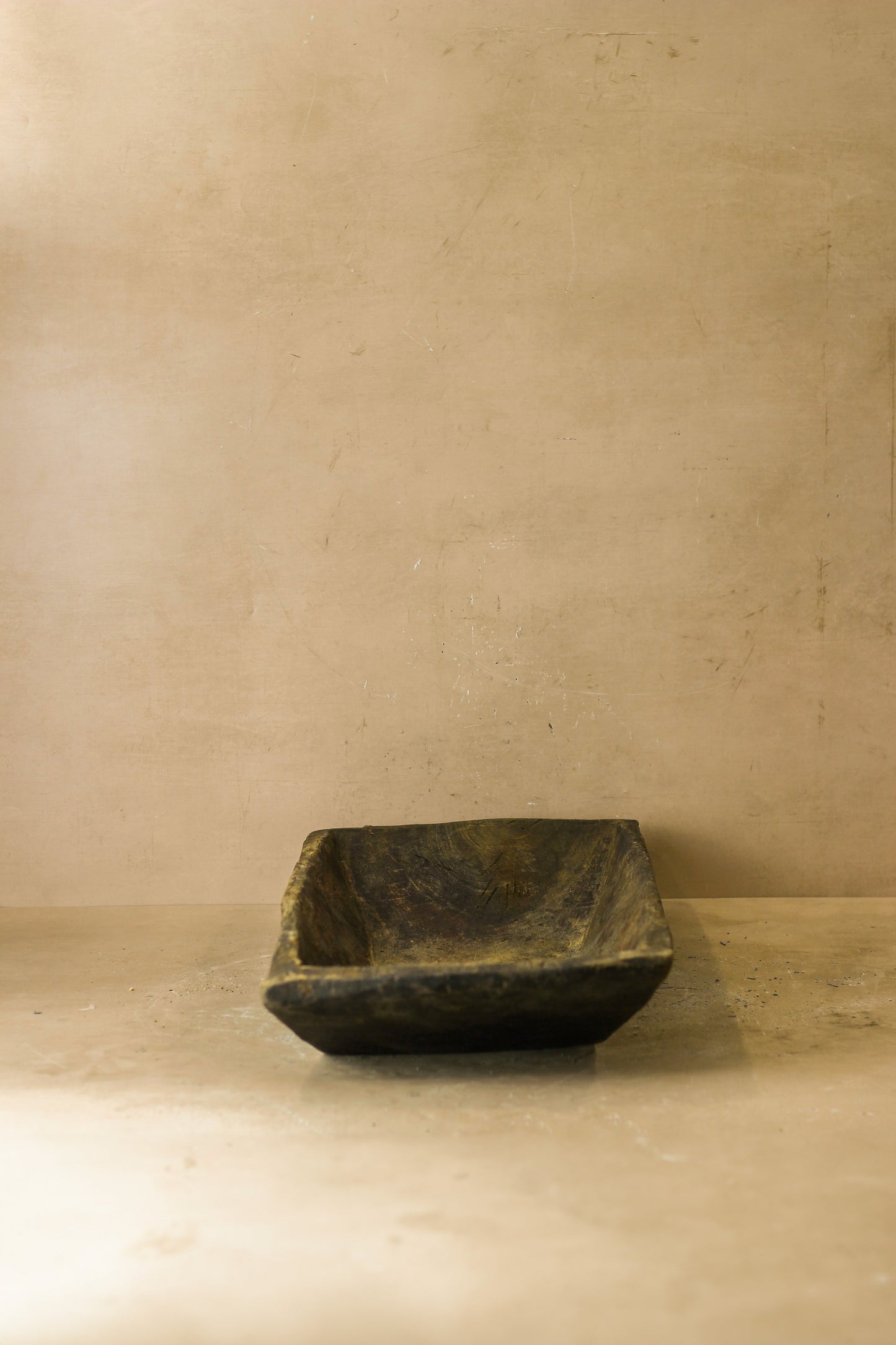 Old Vintage Wooden Bowl - WB003