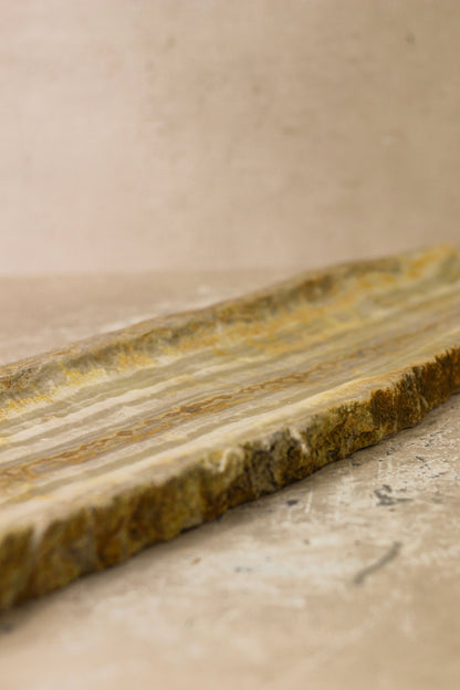 Premium Onyx Tray Raw Edge No 13