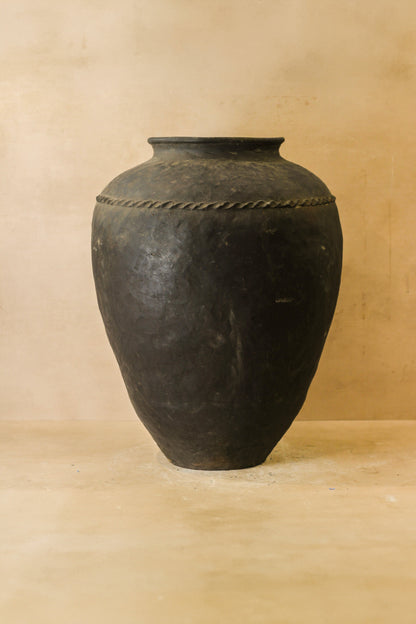 Vintage Black Asian Pots - VB05