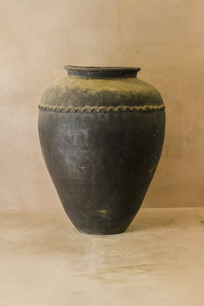 Vintage Black Asian Pots - VB06