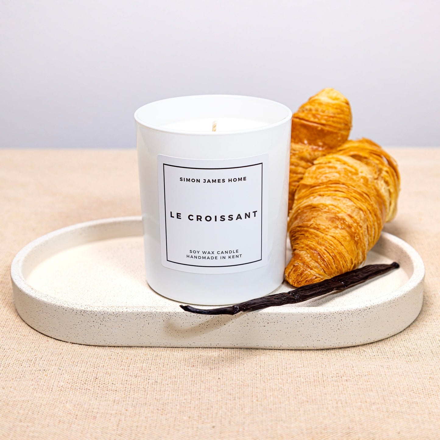 Le Croissant Candle - Handmade Soy Wax - The Ultimate Croissant Candle