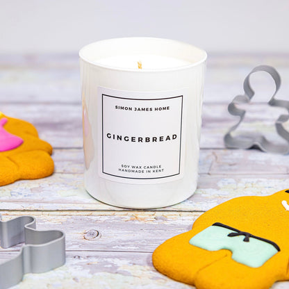 Gingerbread Candle - Handmade Soy Wax