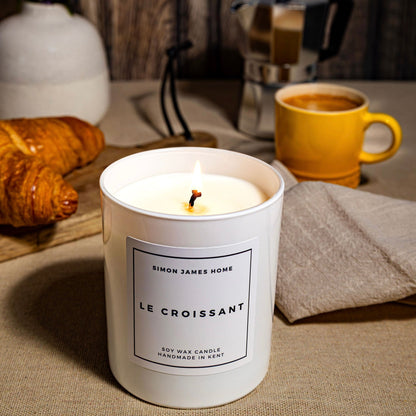 Le Croissant Candle - Handmade Soy Wax - The Ultimate Croissant Candle
