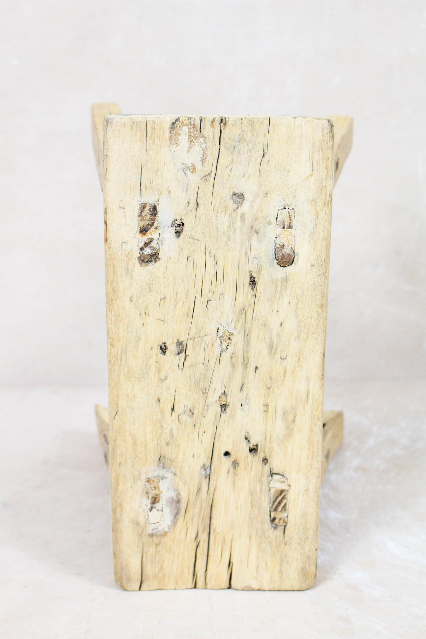 Vintage Rustic Stool Small - Elm wood - 82