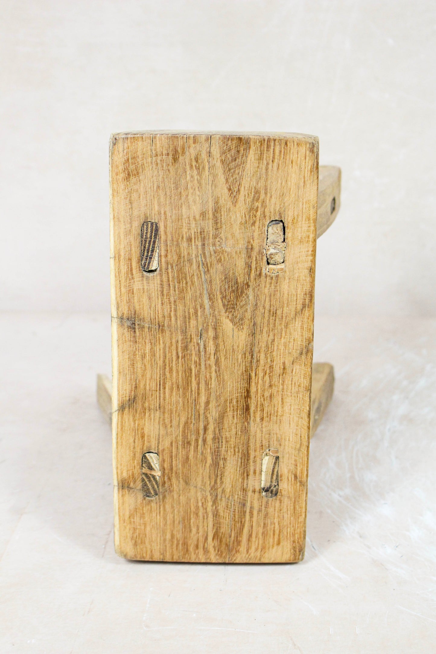 Vintage Rustic Stool Small - Elm wood - 84