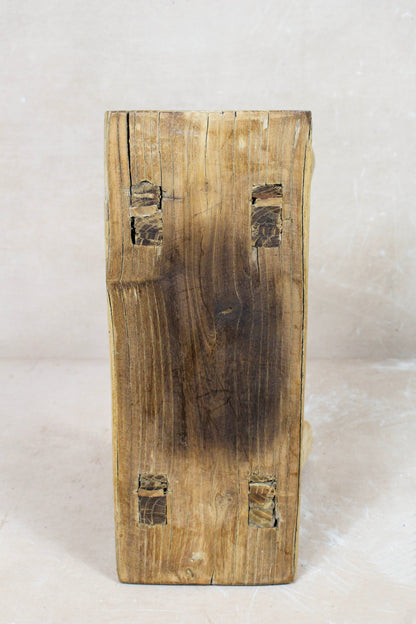 Vintage Rustic Stool Small - Elm wood - 99