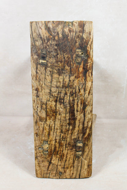 Vintage Rustic Stool - Elm wood - 104