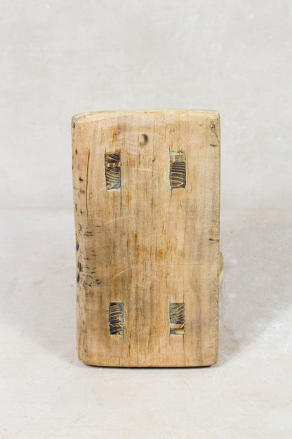 Vintage Rustic Stool - Elm wood - Small - 114
