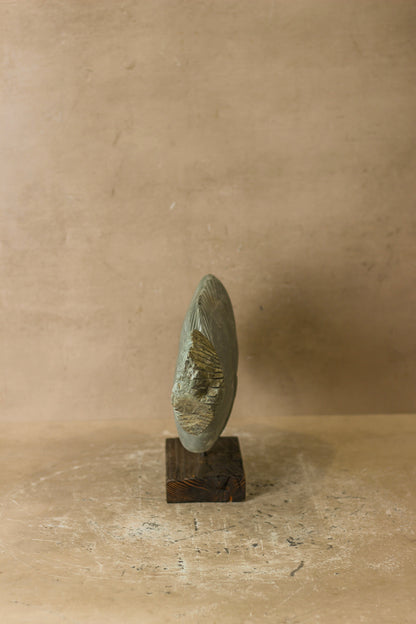 Stone Fish Sculpture - Zimbabwe - 97.2