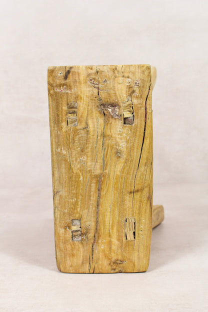 Vintage Rustic Stool - Elm wood - Small - 149