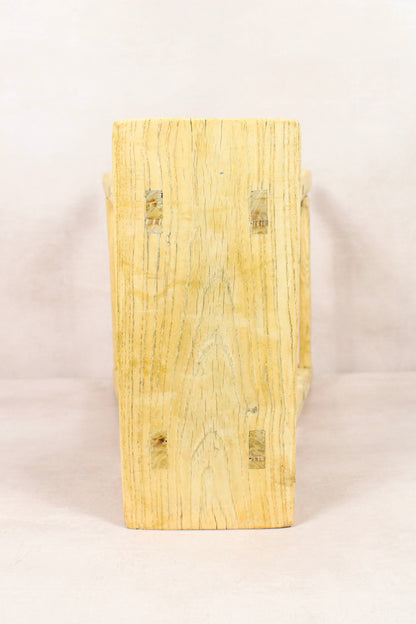 Vintage Rustic Stool - Elm wood - 182